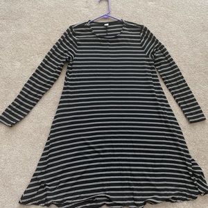 Long sleeve striped dress from Old Navy, size medium!